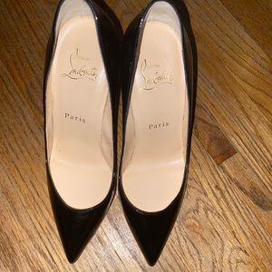 Christian Louboutin heels size 6. Worn ONCE